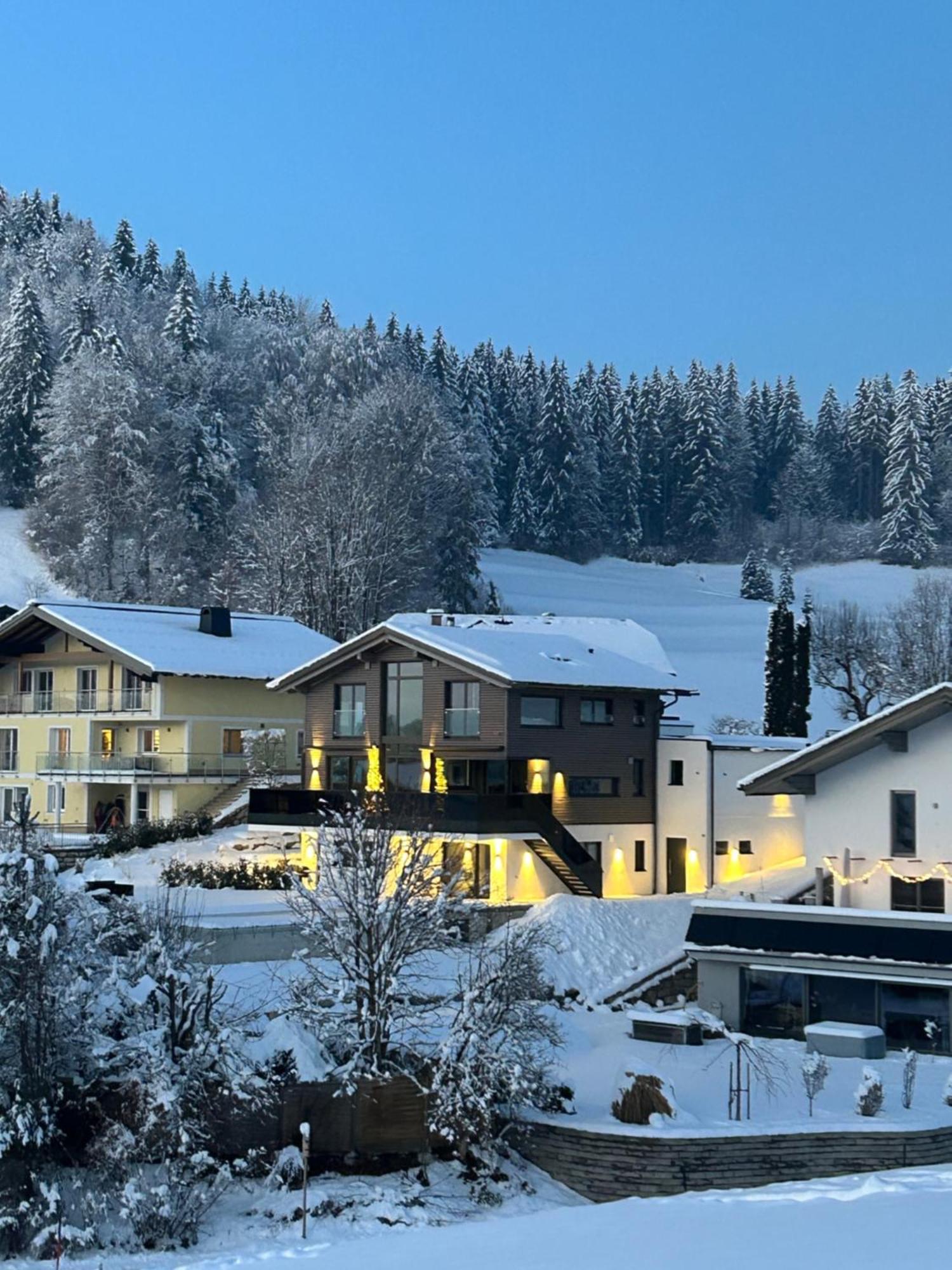 Place2Be - With Infinity Pool Faistenau Buitenkant foto
