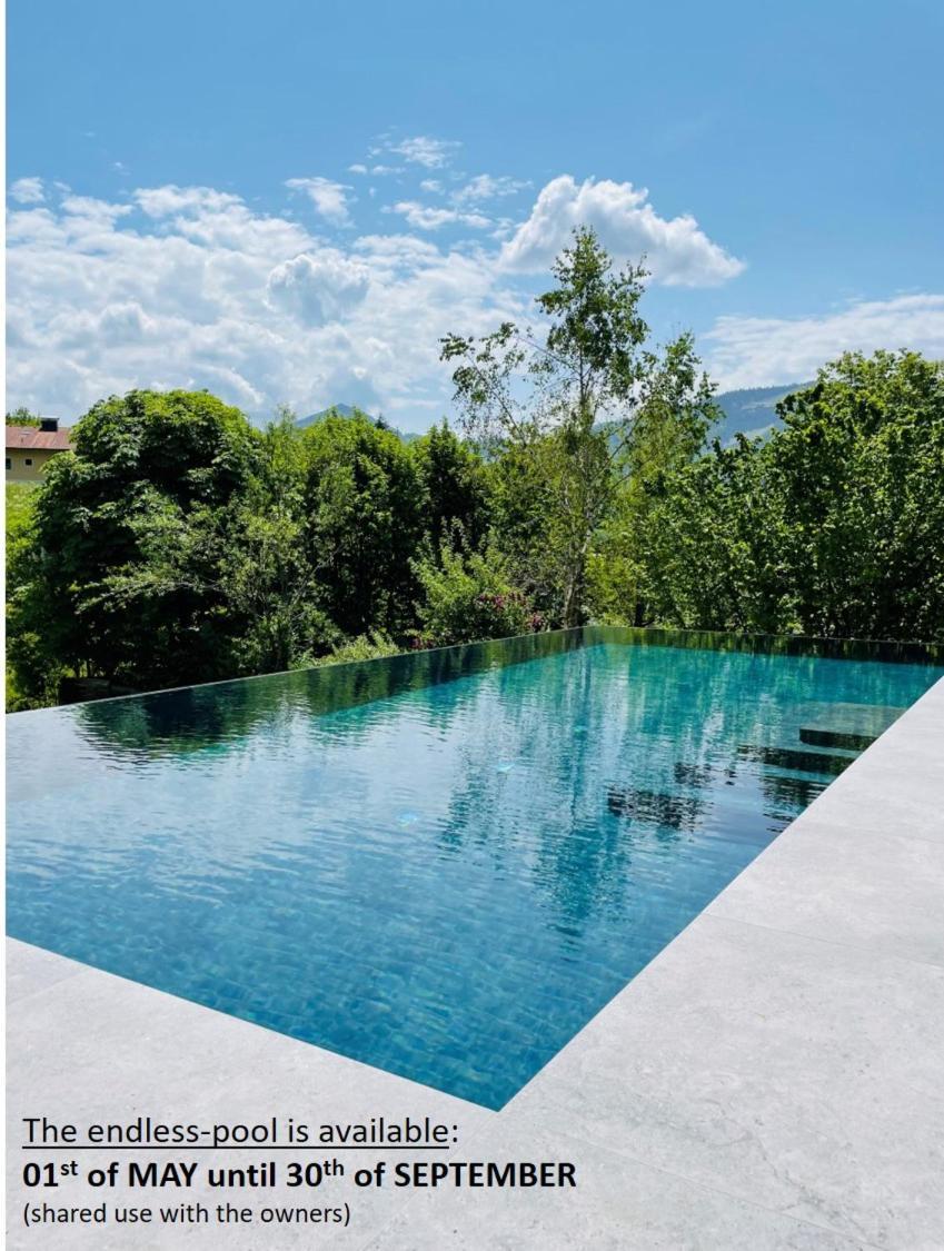 Place2Be - With Infinity Pool Faistenau Buitenkant foto